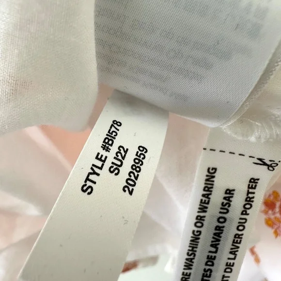 NWT J. Crew Smocked Waist Floral Block Print Mini Dress - XS - Picture 16 of 16